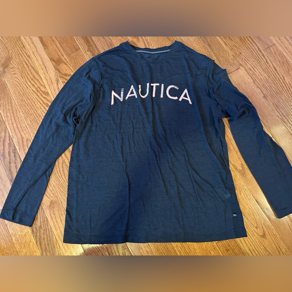 Botal Navy Pattern Long Sleeve